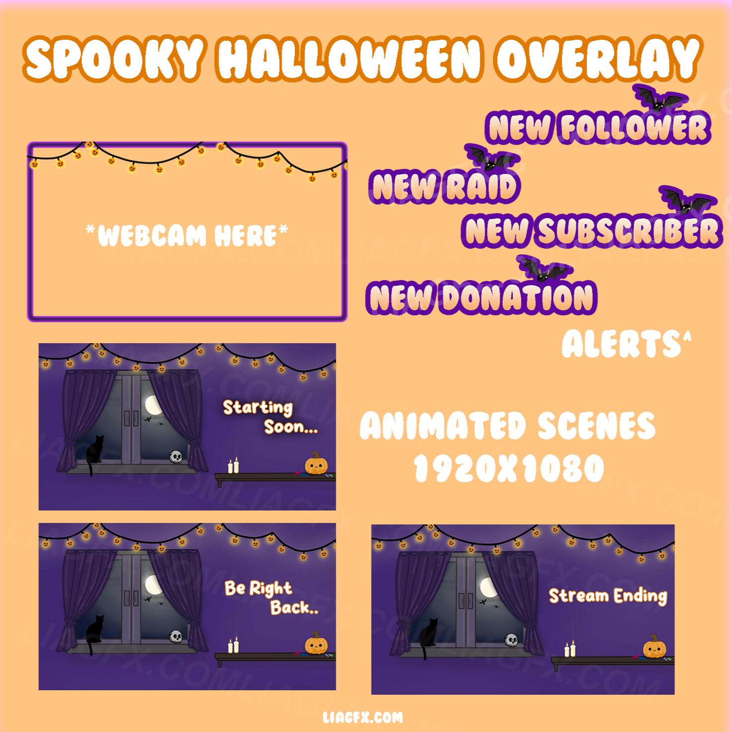 Spooky Halloween Overlay